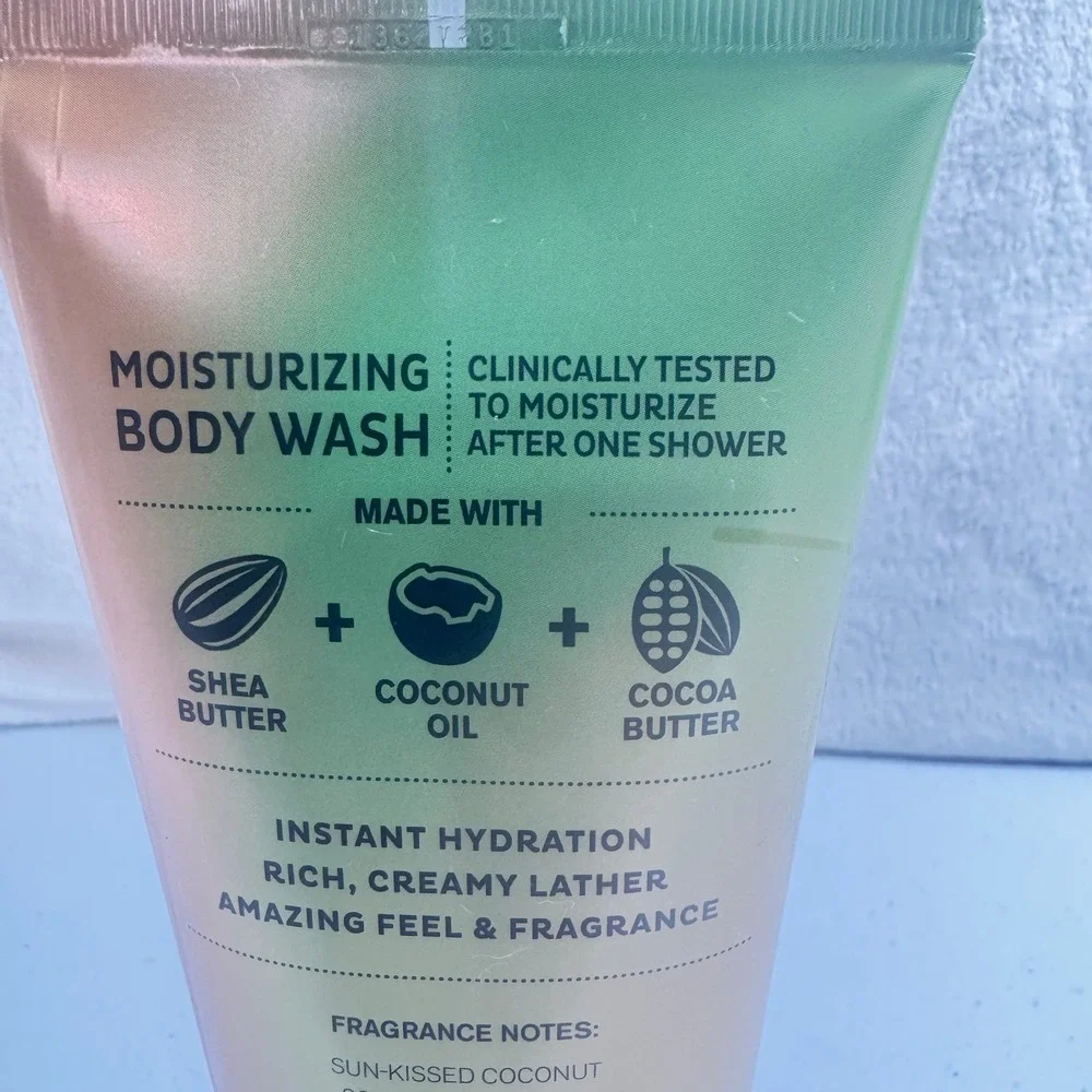 Bath‎ Body Works Copper Coconut Sands Moisturizing Body Wash 10 oz New